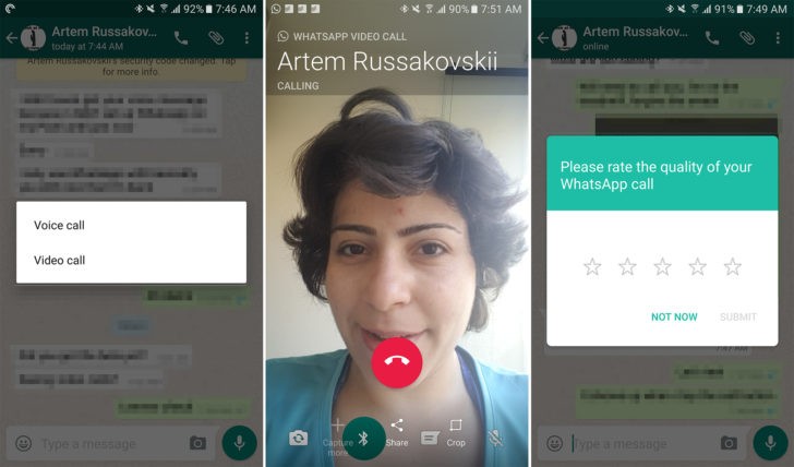 video call android