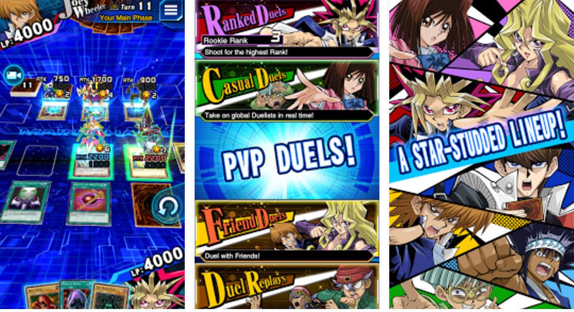 yu gi oh duel monsters characters